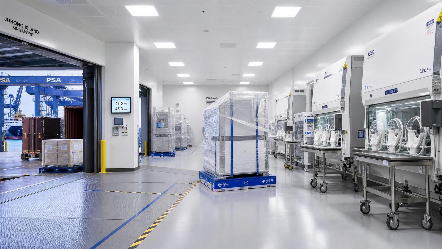 PSA Opens Pharma Cold-Chain Inspection Hub at Jurong Island