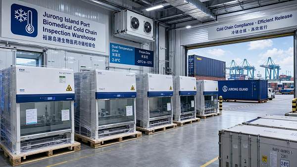 PSA Opens Pharma Cold-Chain Inspection Hub at Jurong Island