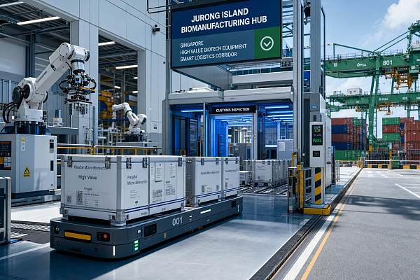 PSA Jurong Launches Bioprocess Green Lane