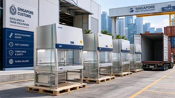 Singapore Biotech Port Opens 4-Hour Fast Track for Clean Benches