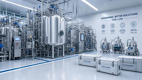 Bioprocess Equipment Solutions Worldwide: How to Compare Global Support and Lead Times