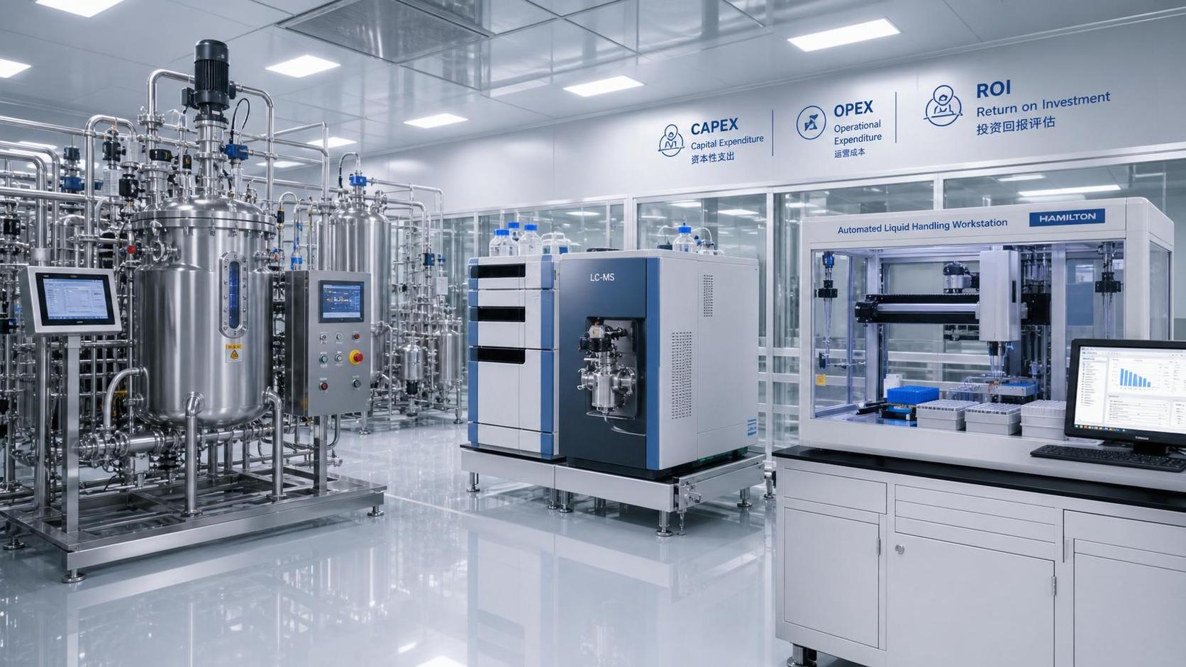 Biopharma Equipment Selection Cost: What Impacts CAPEX, OPEX, and Payback