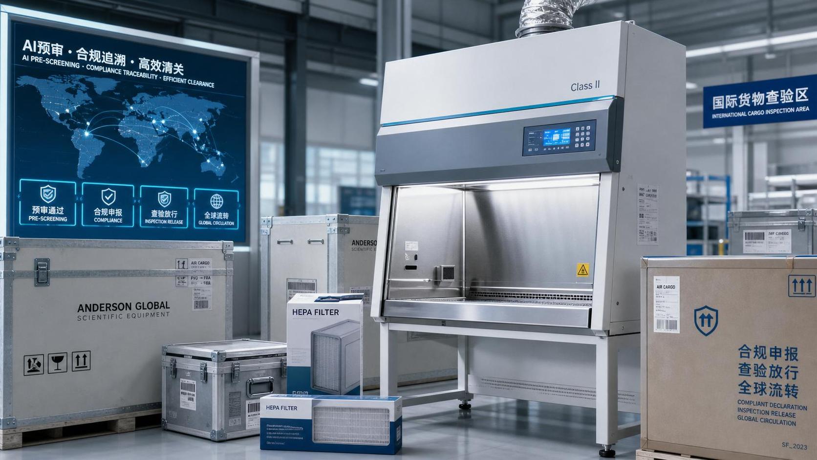 Singapore Customs Launches AI Screening for Biosafety Cabinets
