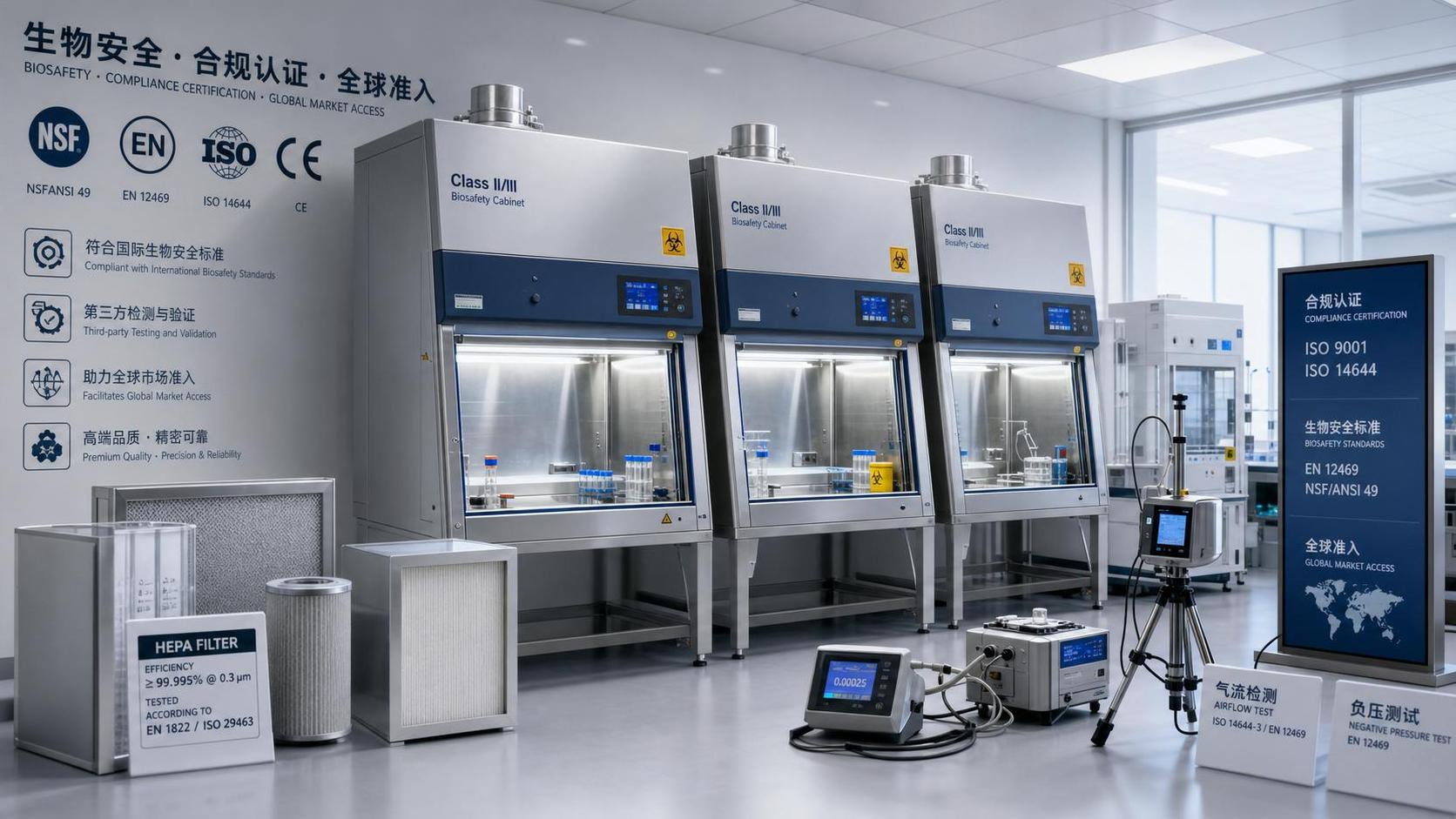 CNAS Recognizes First ISO 20387:2026 Biosafety Cabinets