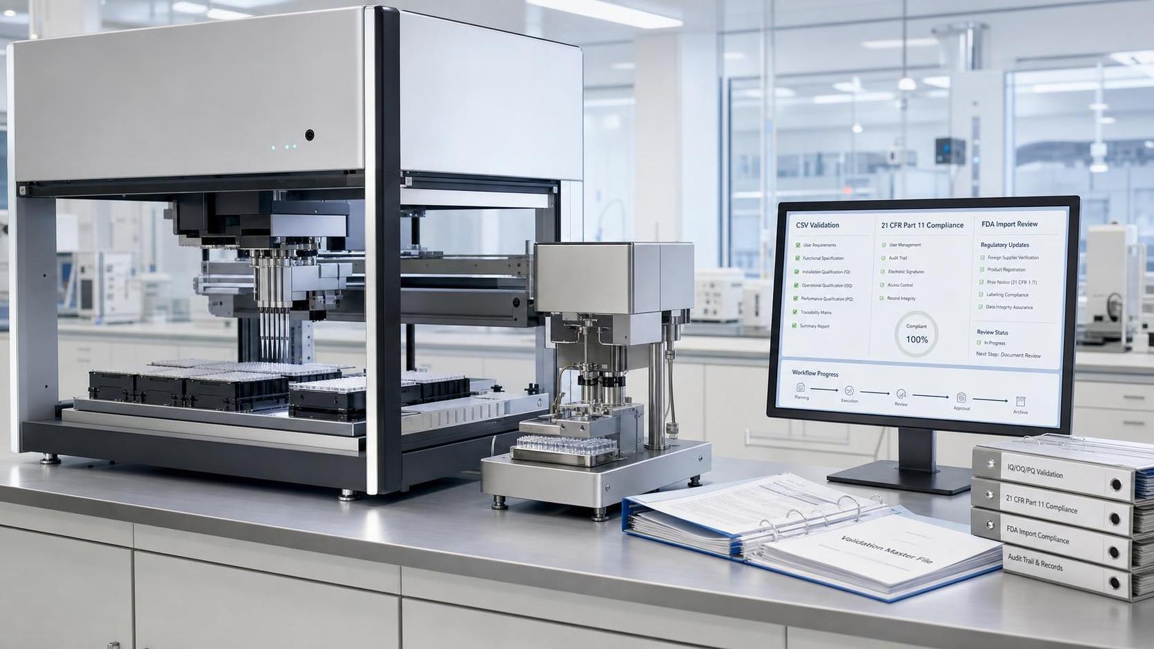 FDA Tightens CSV Rules for Liquid Handling Systems