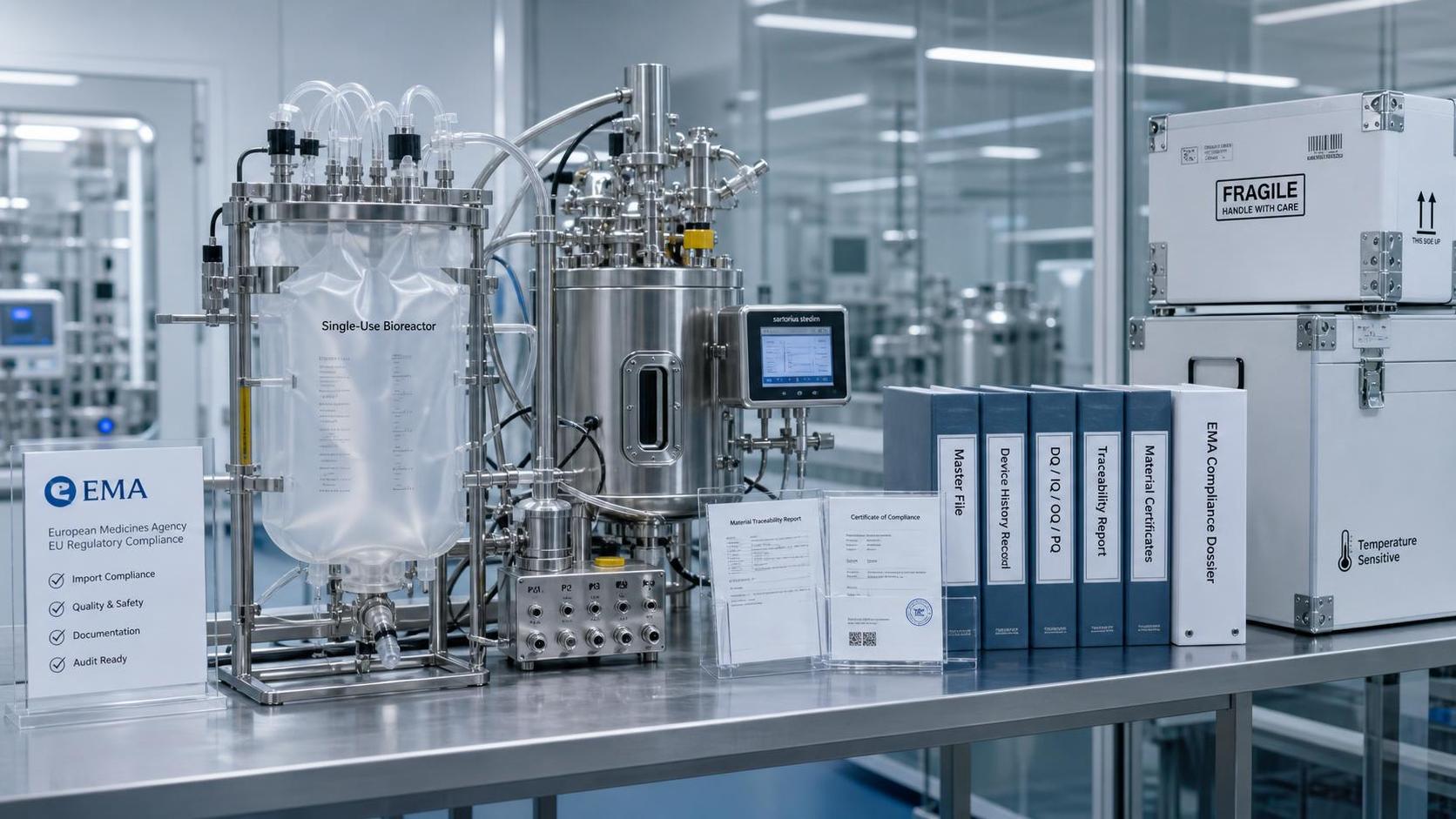 EMA Sets New Import Rule for Single-Use Bioreactors