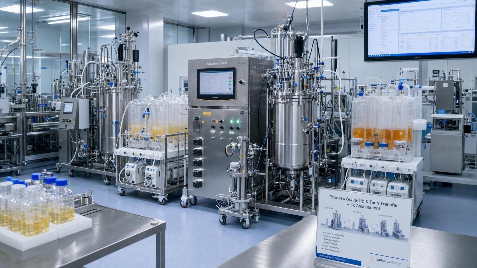 How to Evaluate Bioprocess Scale-Up Services for Tech Transfer Risk