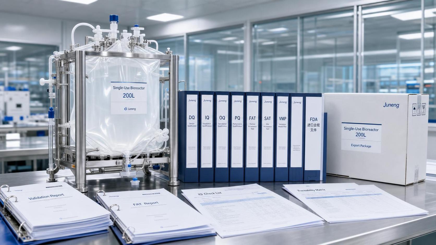 FDA Sets New Import File Rules for Single-Use Bioreactors