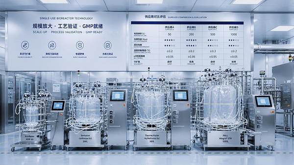 How to Compare a Single-Use Bioreactors Supplier for Scale-Up and GMP Readiness