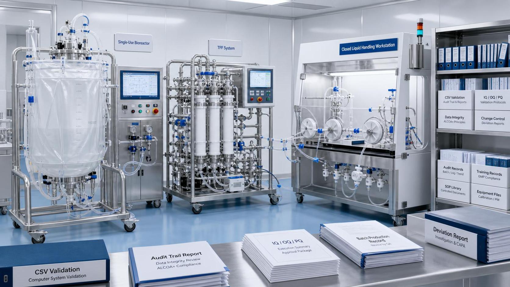 EMA Draft Tightens CSV Proof for Sterile Single-Use Systems