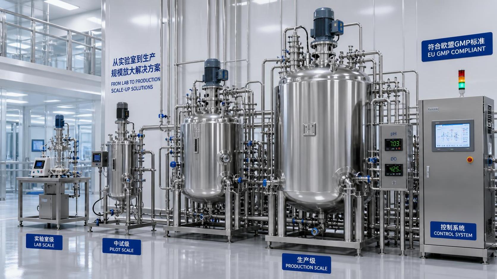 How to Evaluate Stirred Tank Fermenters in Europe for GMP Scale-Up