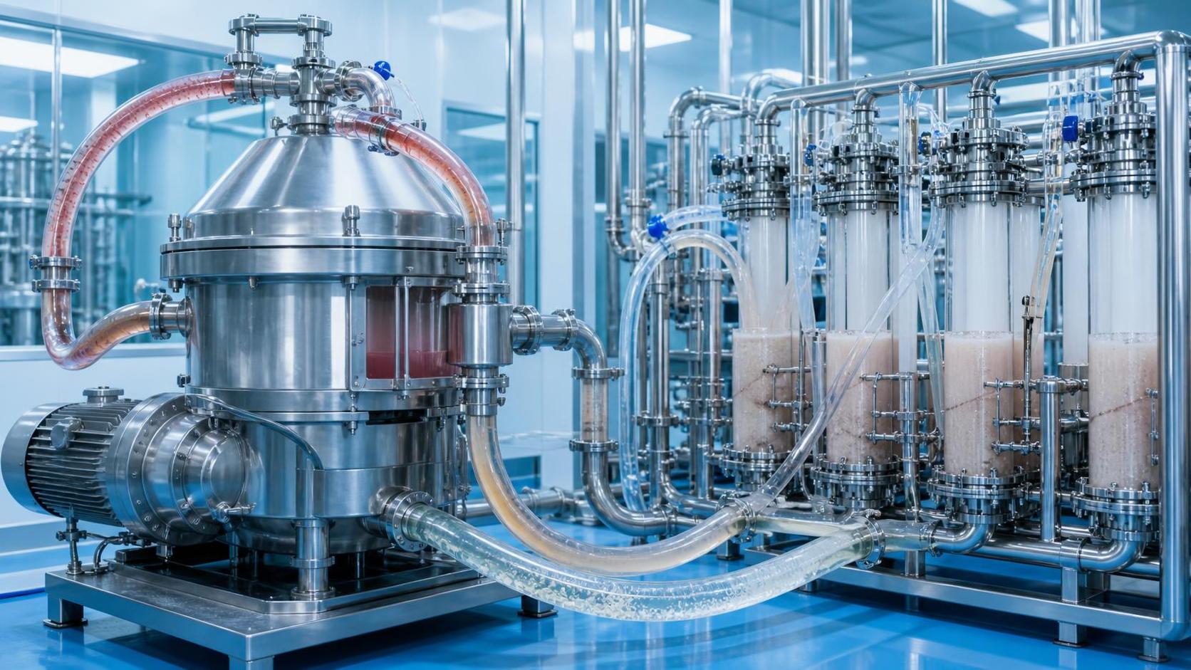 When Does Centrifugal Separation for Cell Harvest Outperform TFF?