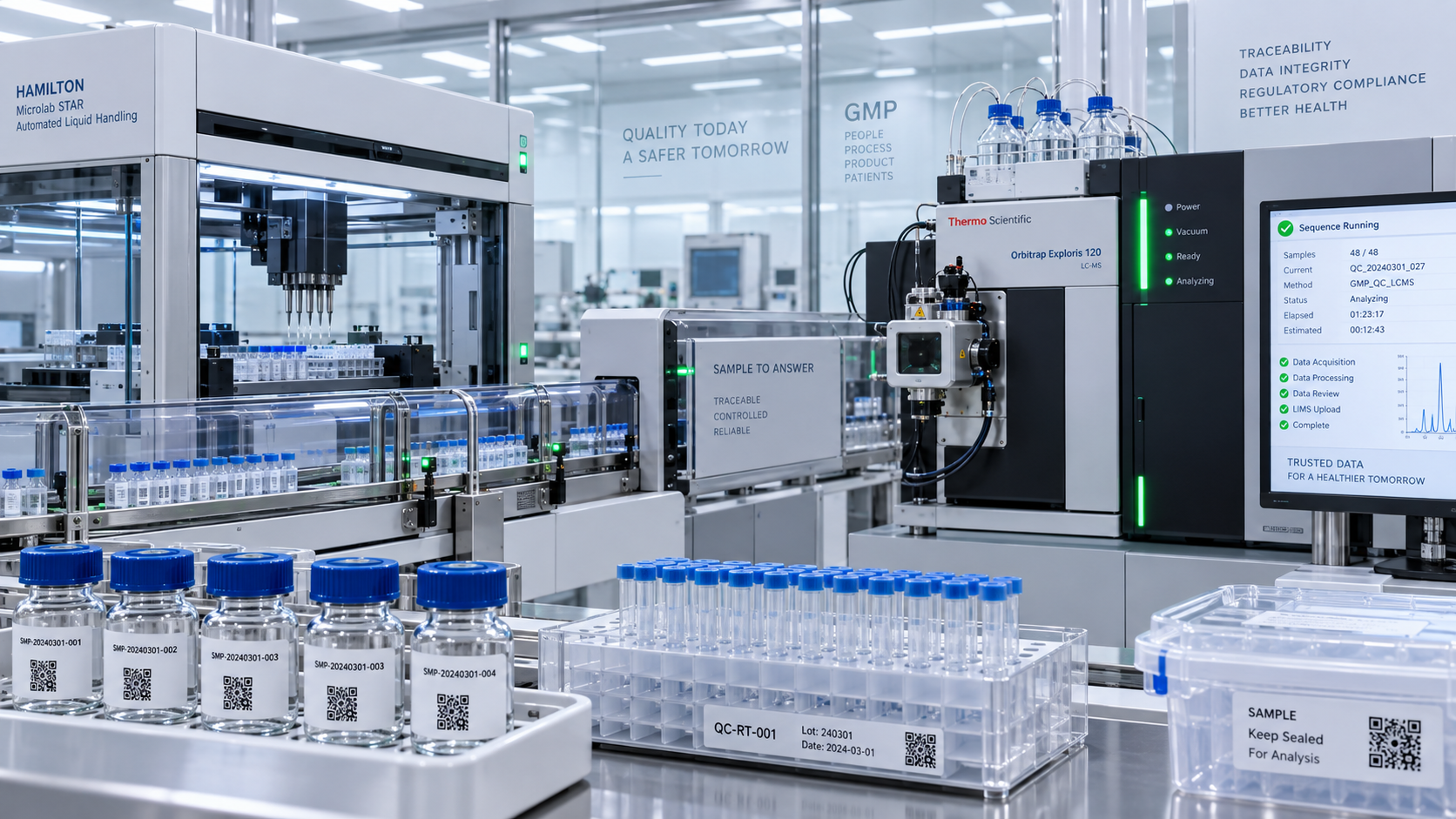 When digital laboratory workflow solutions reduce GMP data integrity risk
