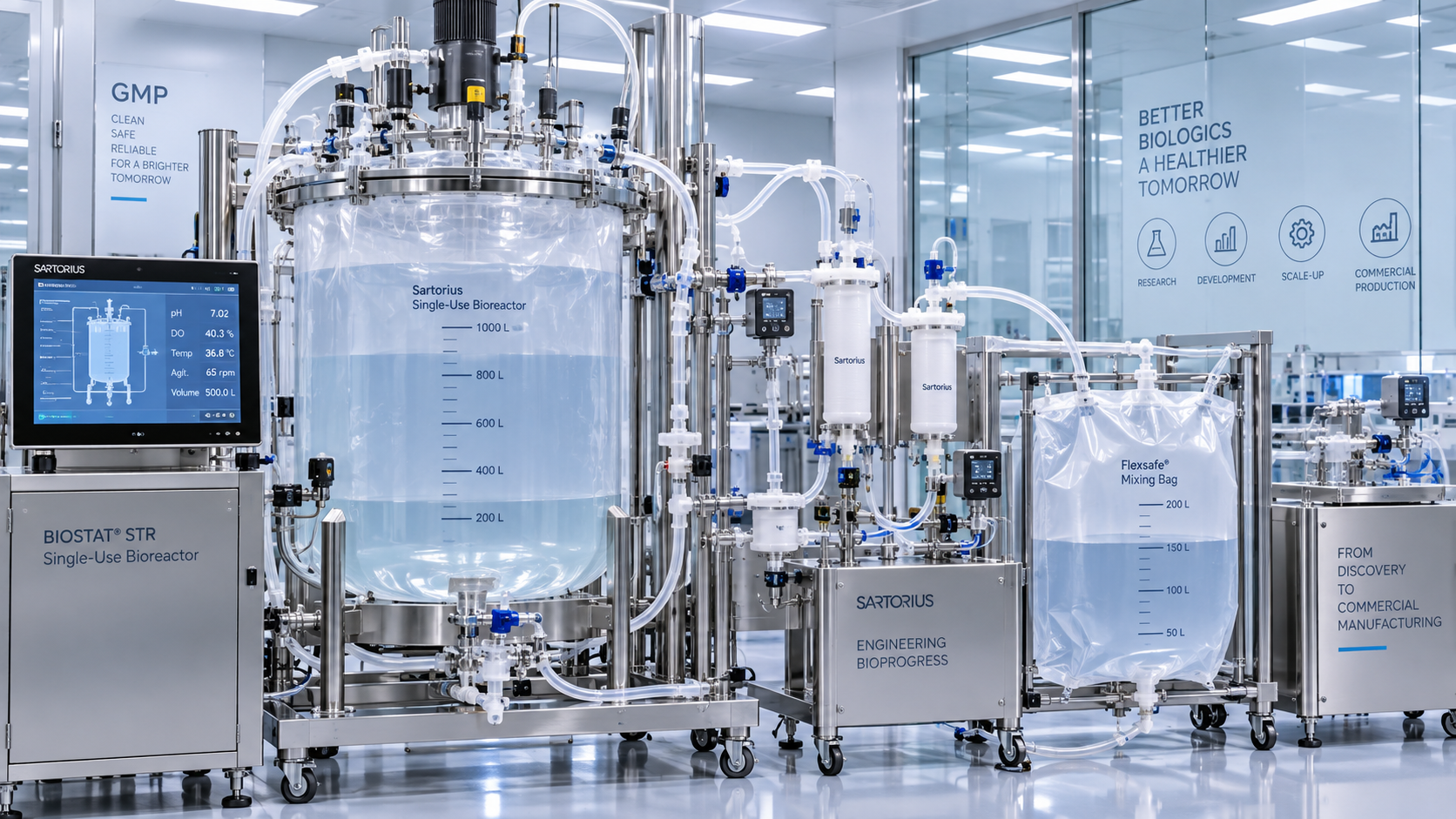 When does a single use manufacturing platform reduce scale-up risk?