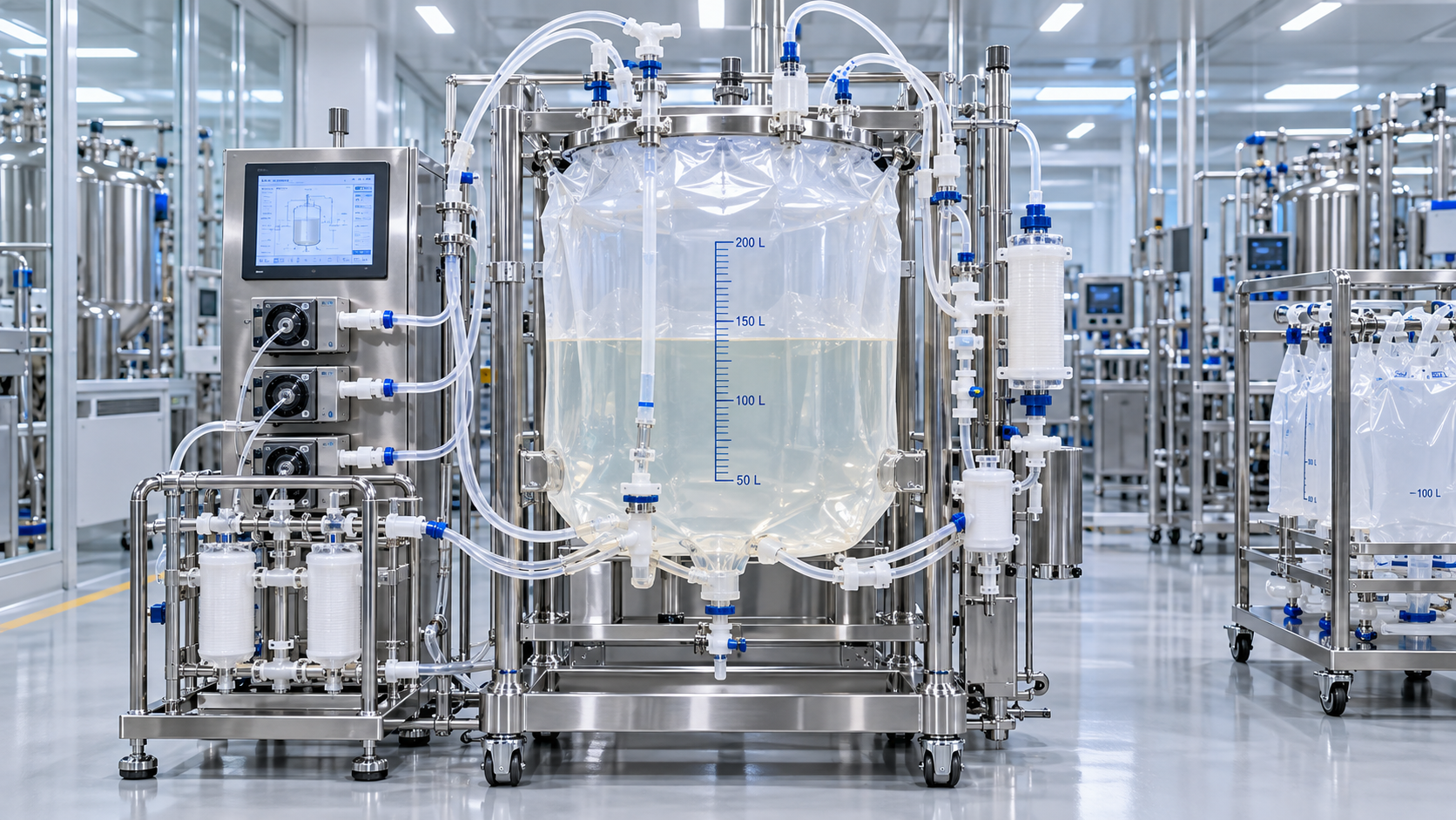 What is driving demand in the single-use bioprocessing market?