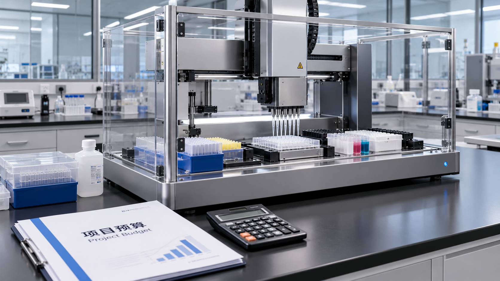 How to calculate payback for automated process equipment in labs