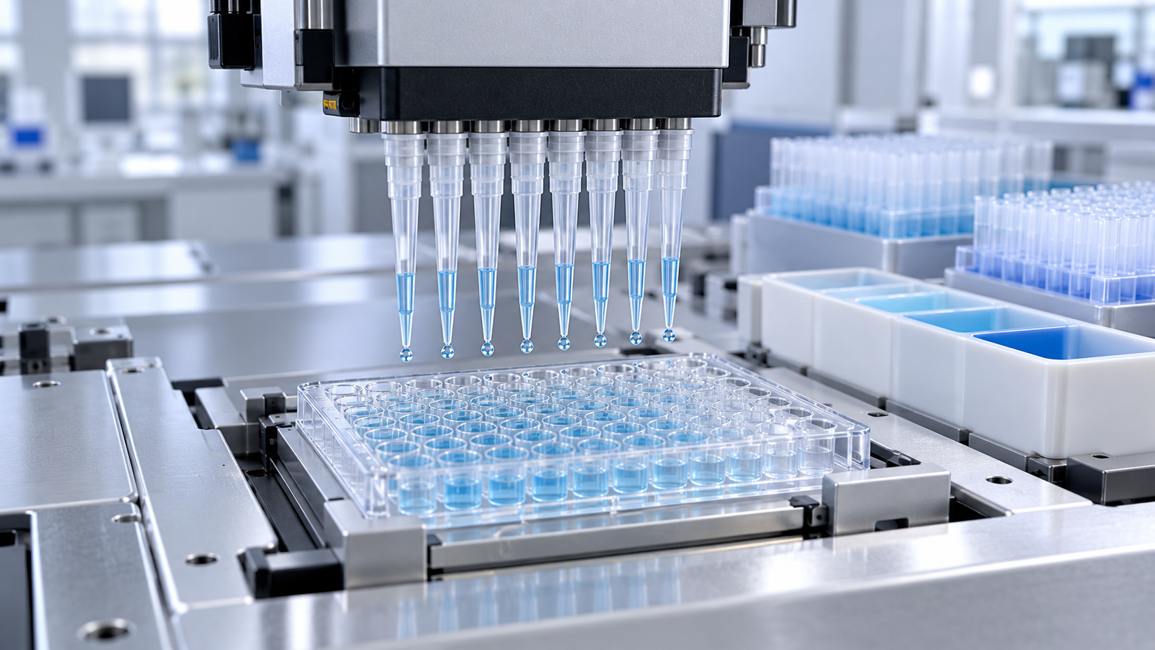 How to evaluate liquid handling workstation precision at low volumes