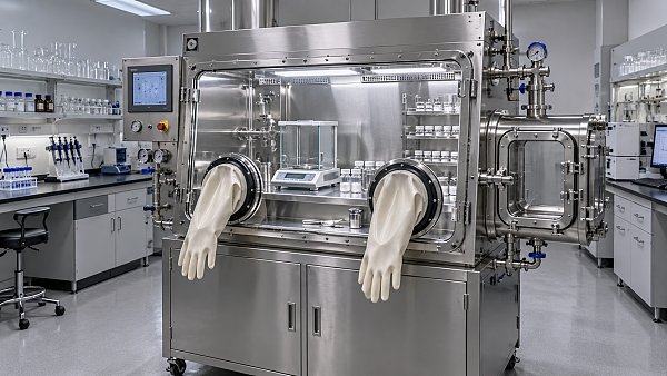 When do hazardous compound labs need isolators for containment?