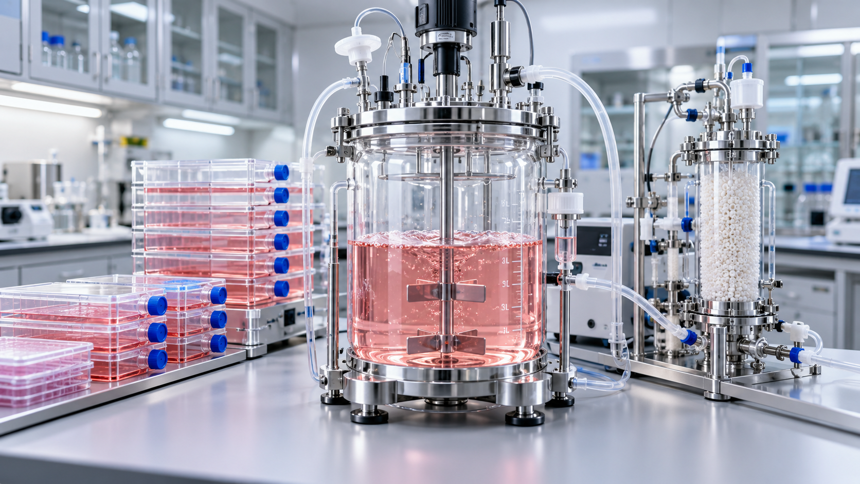 How to choose cell culture systems for adherent cell scale-up