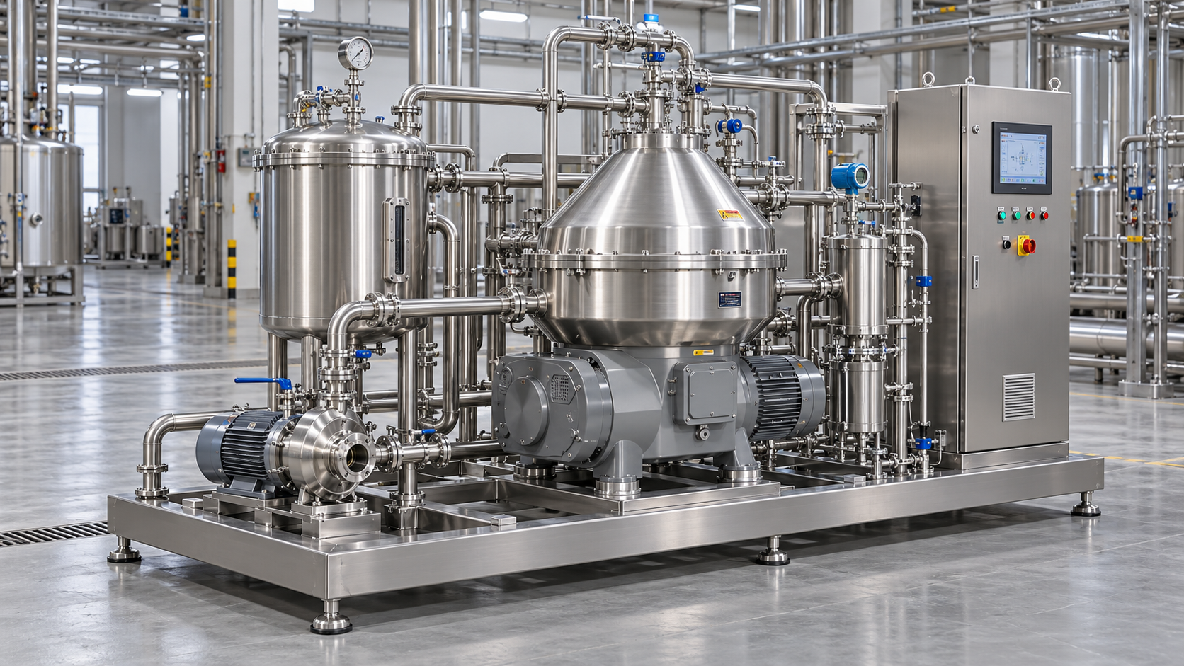 How much do industrial centrifugal separation systems cost?