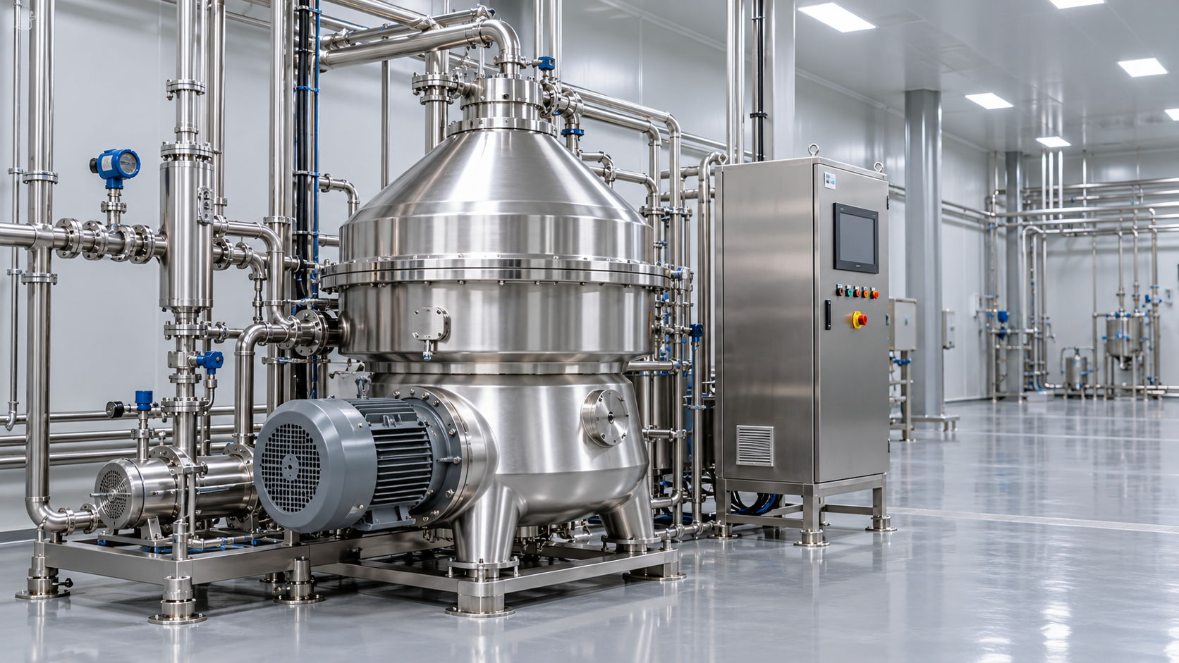 How much does a continuous flow centrifuge system cost?