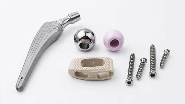 Orthopedic Implant Materials Compared for Strength and Wear