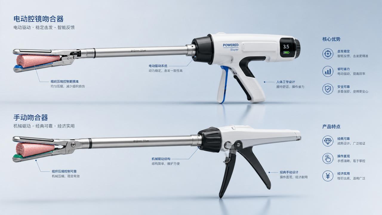 Powered Surgical Staplers vs Manual: What Changes in Tissue Control?