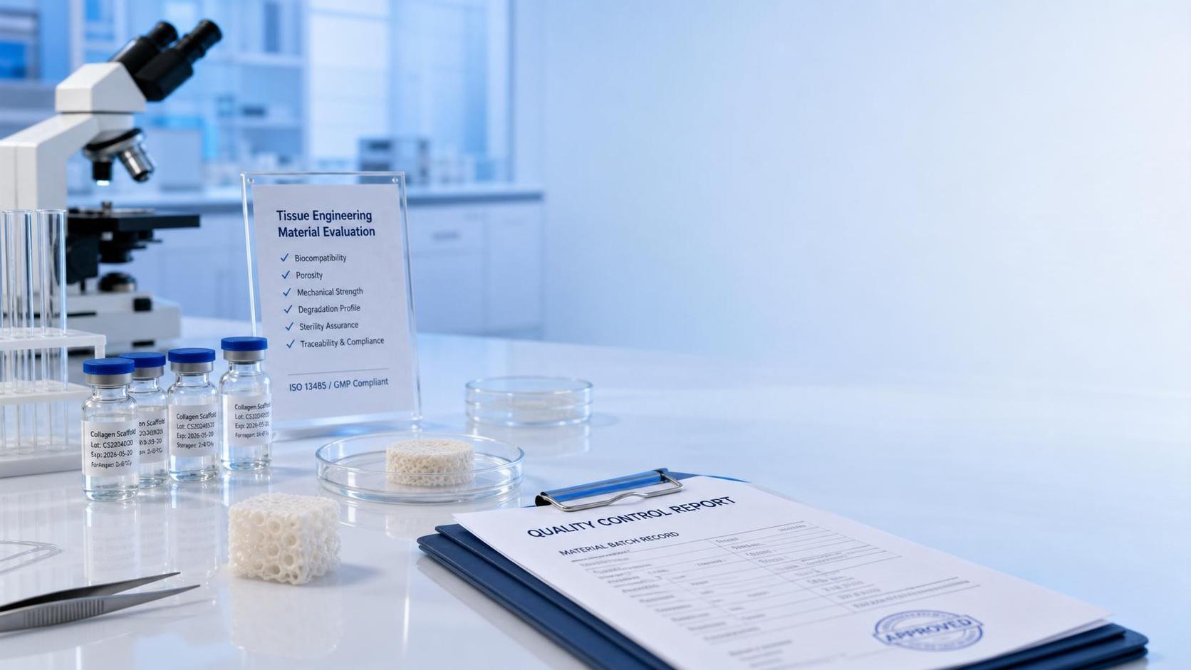 How to Evaluate a Tissue Engineering Materials Supplier