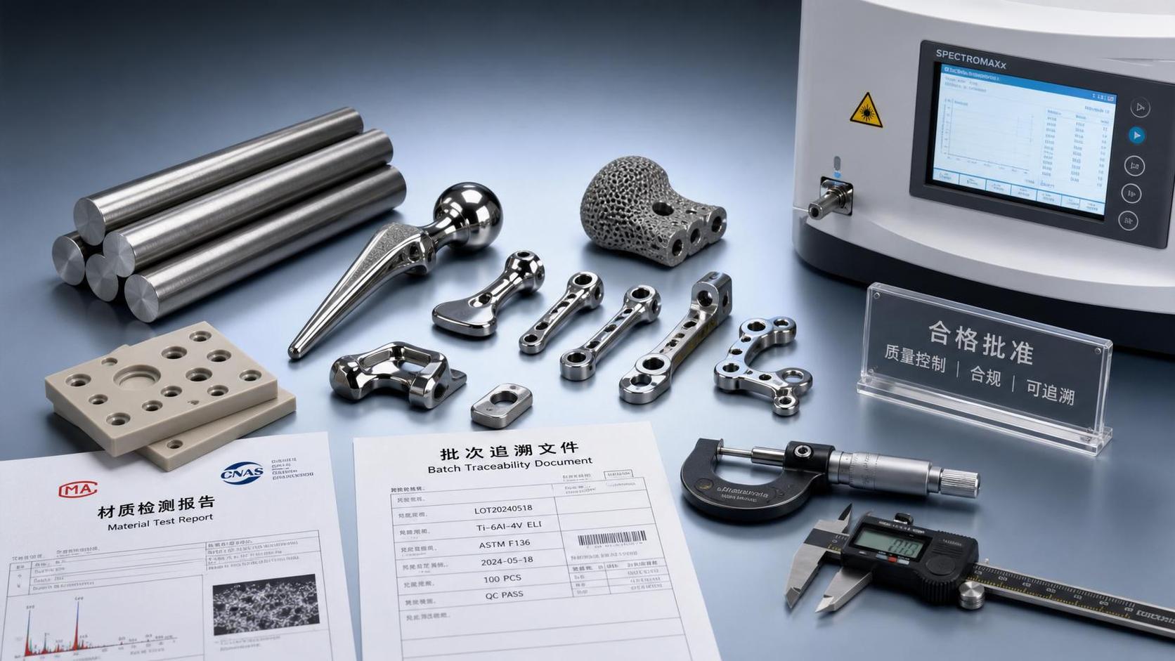 Orthopedic Implant Materials Supplier Checklist for Approval