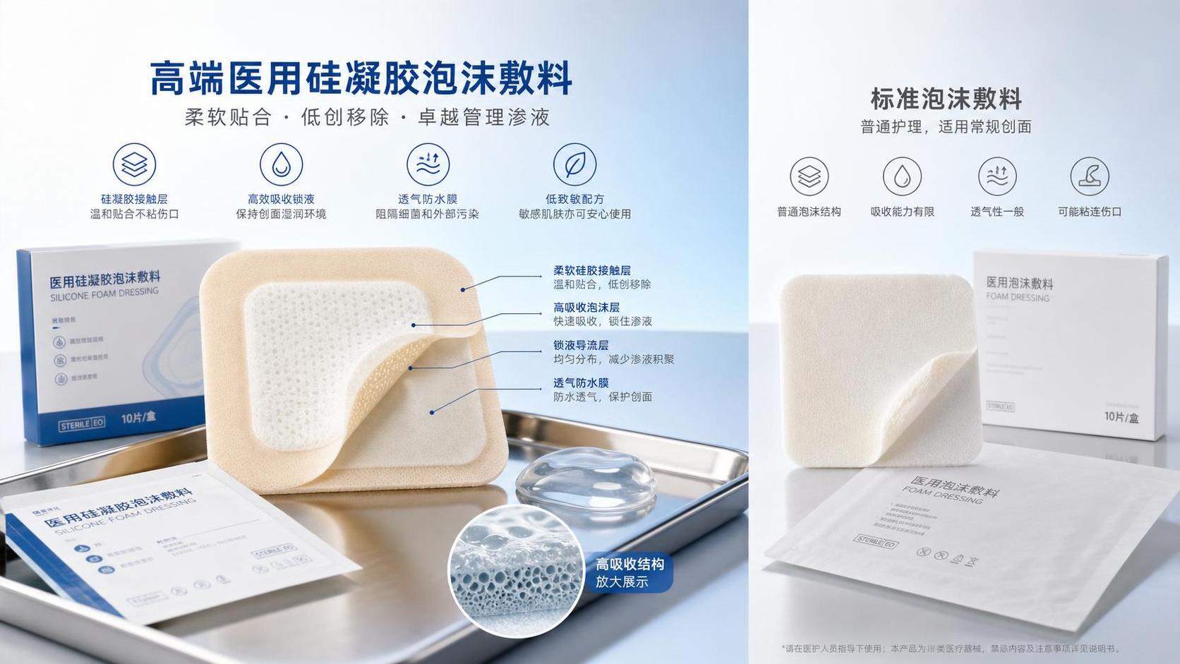Silicone Wound Care Dressings: When They Outperform Standard Foam