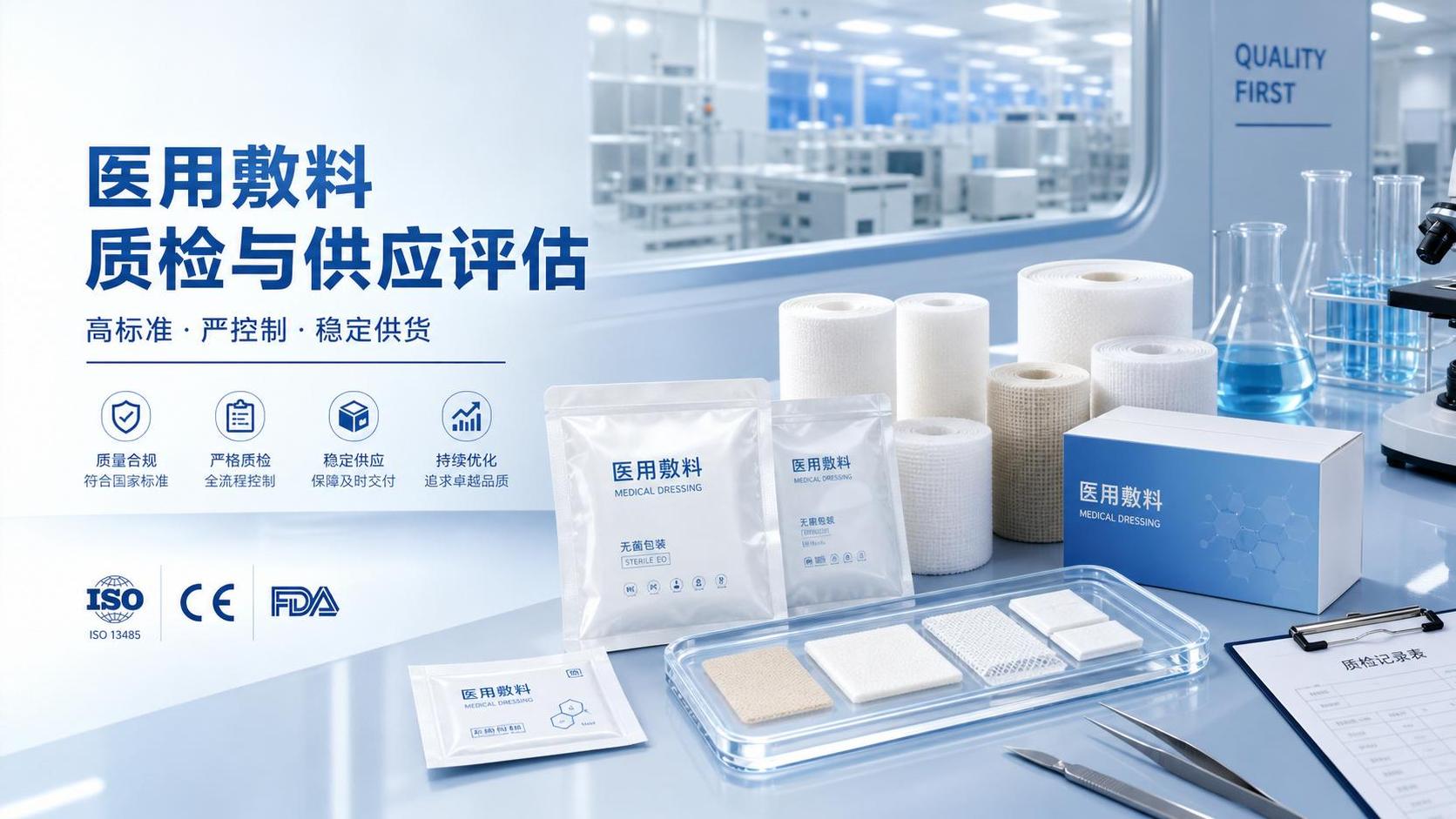 How to Evaluate a Burn Wound Dressings Manufacturer for Quality and Supply Stability