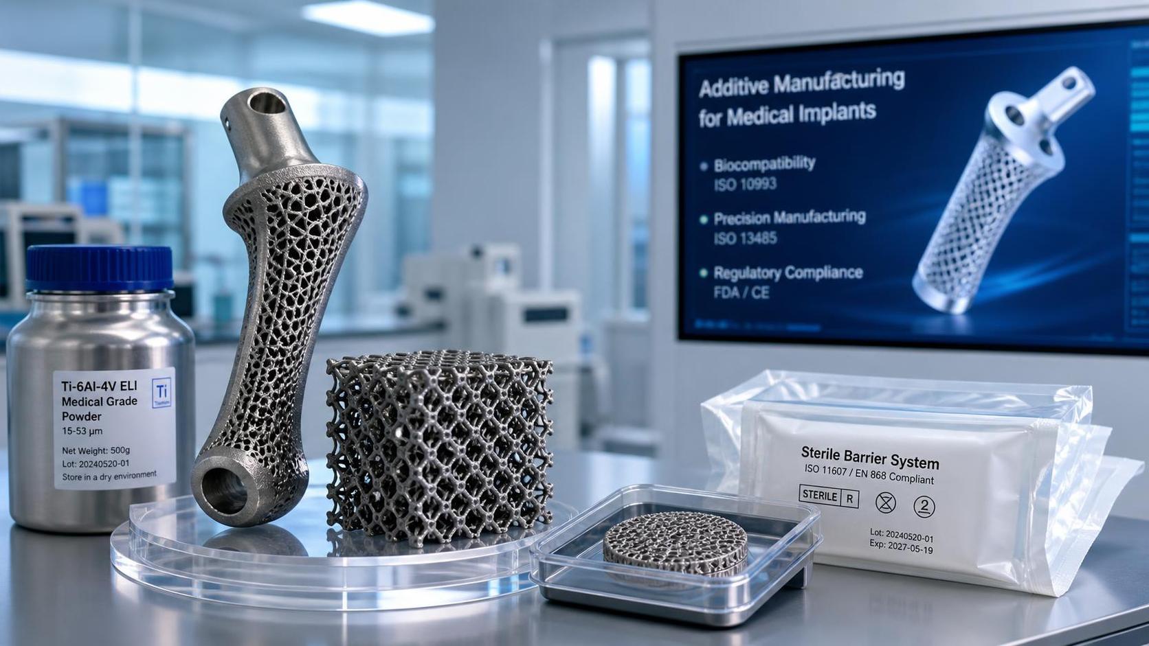 How custom 3D printed medical implants meet biocompatibility requirements