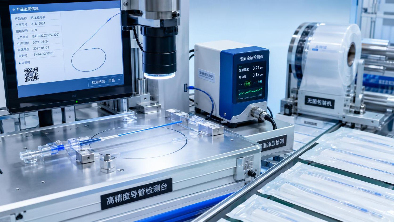 How to evaluate an antithrombotic catheter factory for quality