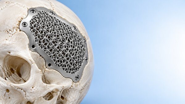 When does a porous 3D-printed cranial implant improve fixation?