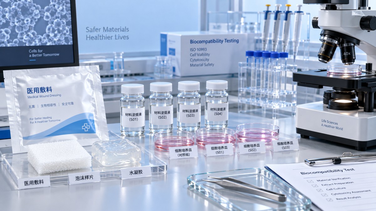 How to check a wound healing materials supplier’s biocompatibility data