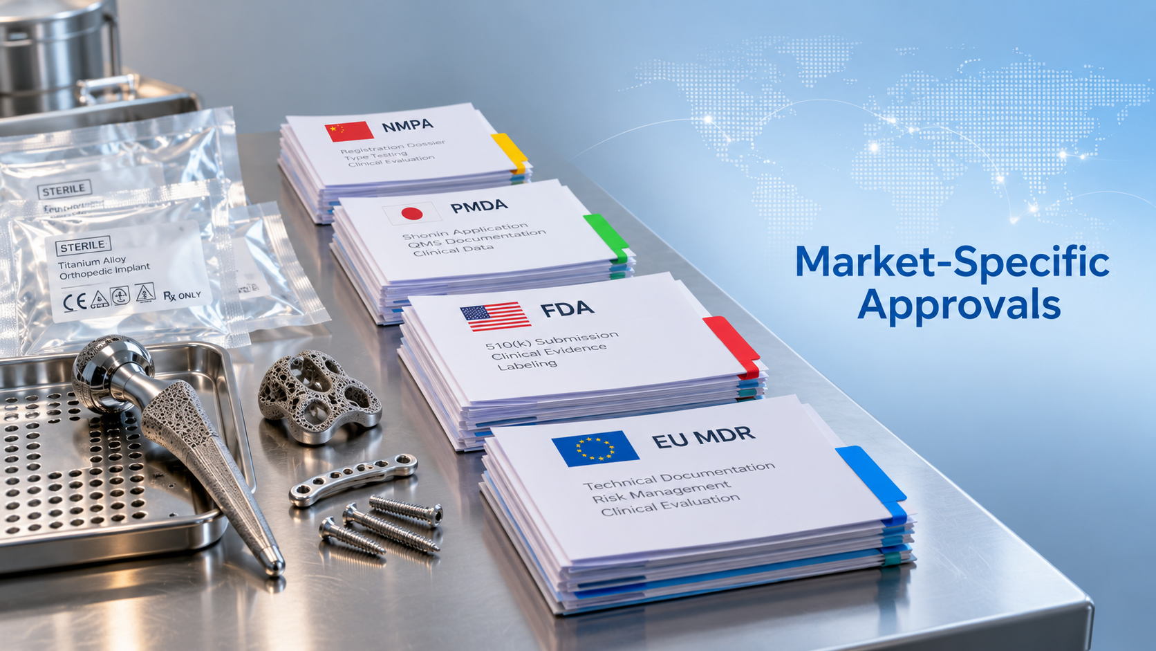 Can a single approval cover life science product sales worldwide?