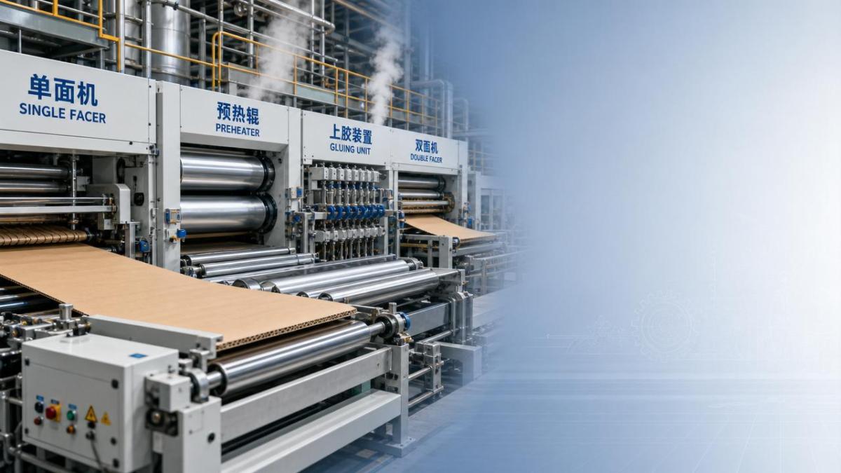 What limits speed in corrugated board production today?