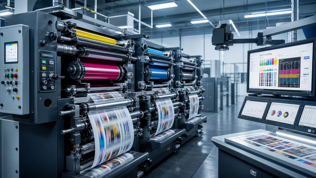 Why do high-speed printing presses miss color at speed?