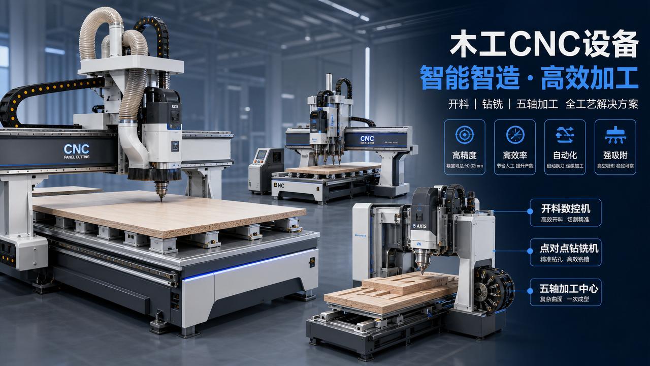 Woodworking CNC Machines Explained: Types, Key Specs, and Best-Fit Applications