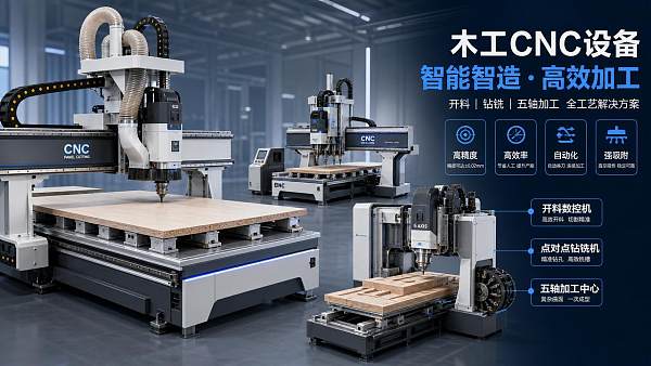 Woodworking CNC Machines Explained: Types, Key Specs, and Best-Fit Applications