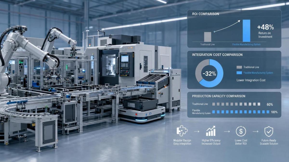 Flexible Manufacturing Systems Price: How to Compare ROI, Integration Cost, and Capacity Flexible Manufacturing Systems Price: How to Compare ROI, Integration Cost, and Capacity