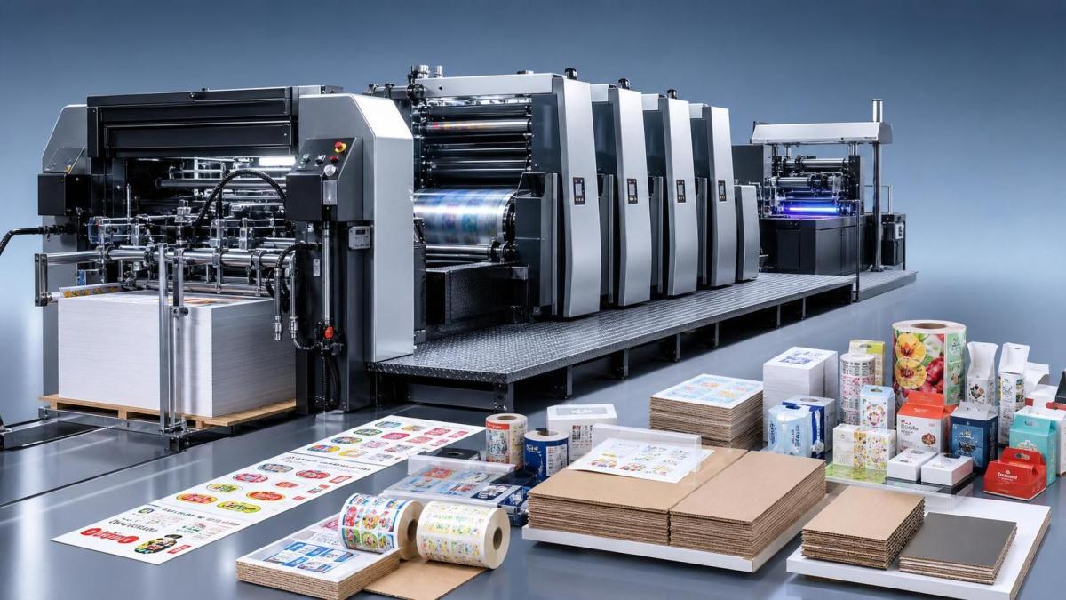 Industrial Printing Equipment Selection Guide: Speed, Substrates, Color, and Curing Industrial Printing Equipment Selection Guide: Speed, Substrates, Color, and Curing