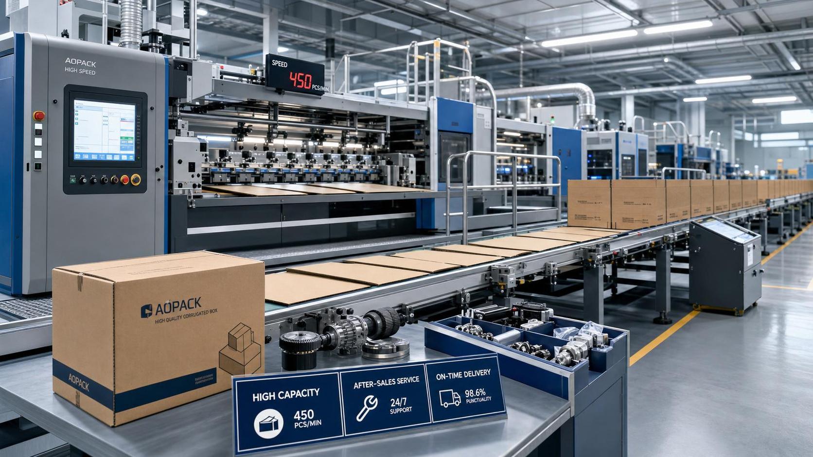 How to Evaluate a Corrugated Box Machinery Supplier: Capacity, Service, and Lead Time Checklist
