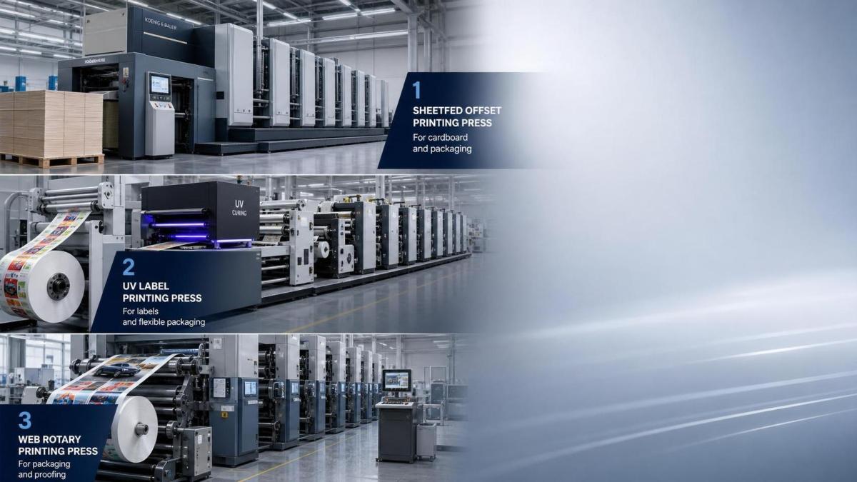 Industrial Printing Equipment Buying Guide: Offset, UV, or Web Press for Volume and Cost? Industrial Printing Equipment Buying Guide: Offset, UV, or Web Press for Volume and Cost?