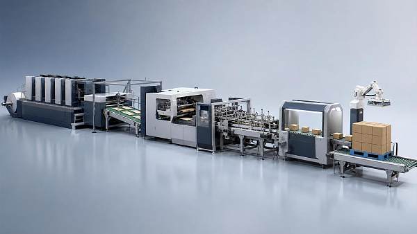 Packaging Production Equipment for Folding Cartons: What a Complete Line Includes