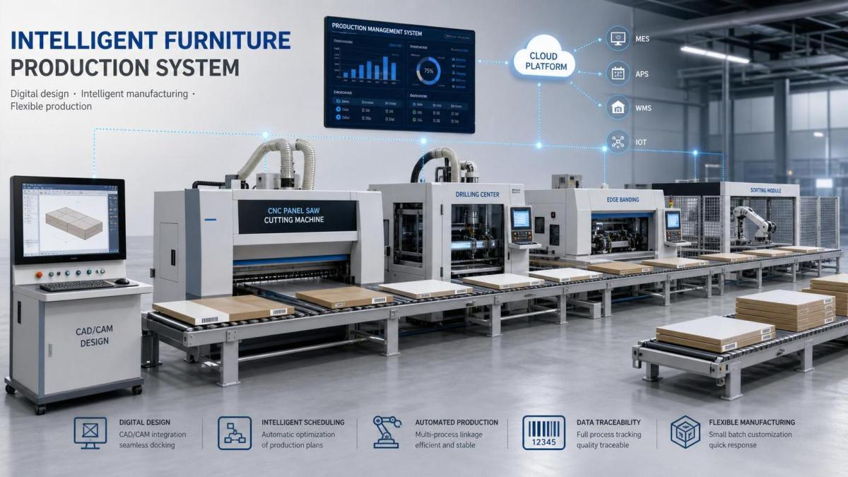 Intelligent Furniture Production Systems Explained: Key Modules, Data Flow, and ROI Factors Intelligent Furniture Production Systems Explained: Key Modules, Data Flow, and ROI Factors