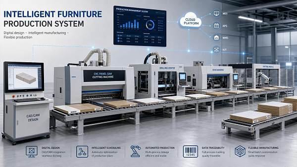 Intelligent Furniture Production Systems Explained: Key Modules, Data Flow, and ROI Factors