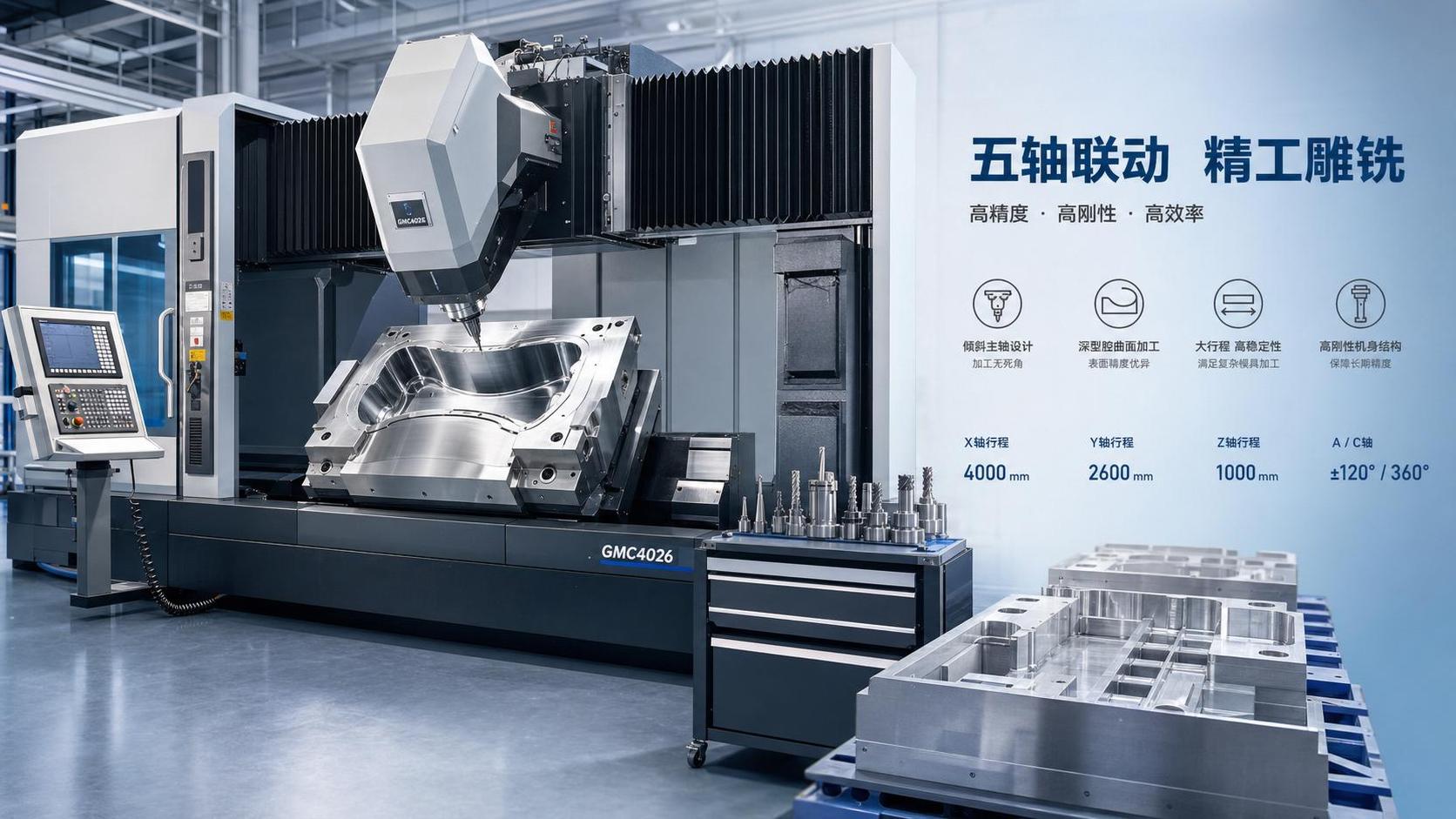 5 Axis CNC Router for Molds: Key Specs for Surface Finish, Travel, and Rigidity