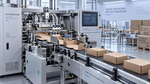 How to Select a Folder Gluer for Right-Sized E-Commerce Shipping Boxes