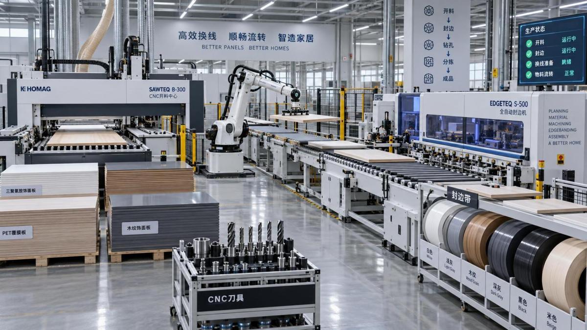Process Optimization in Furniture Manufacturing: Where to Cut Setup Time First Process Optimization in Furniture Manufacturing: Where to Cut Setup Time First